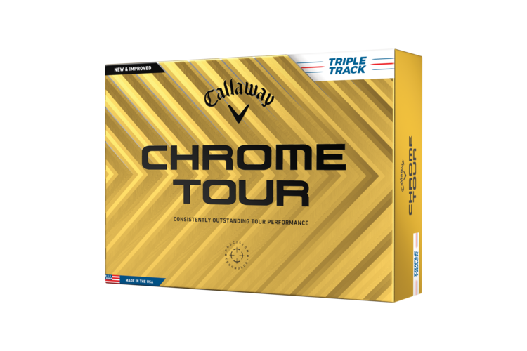 Callaway Chrome Tour Triple Track Golf Balls - White 2