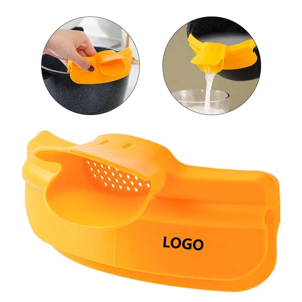 Duck-Bill shaped strainer 3