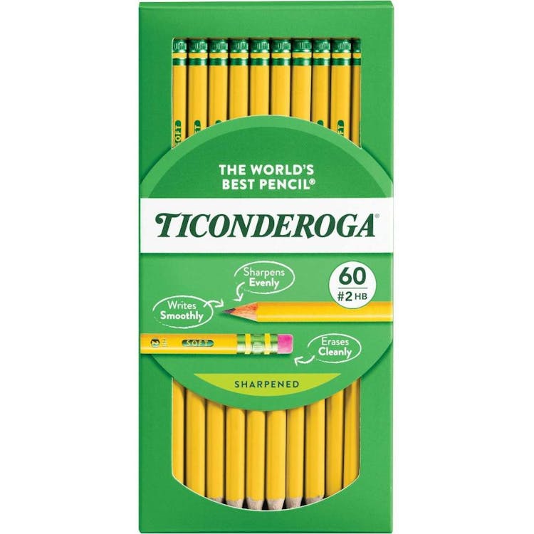 Ticonderoga #2 Yellow Wood Pencils - 240 Pack 3