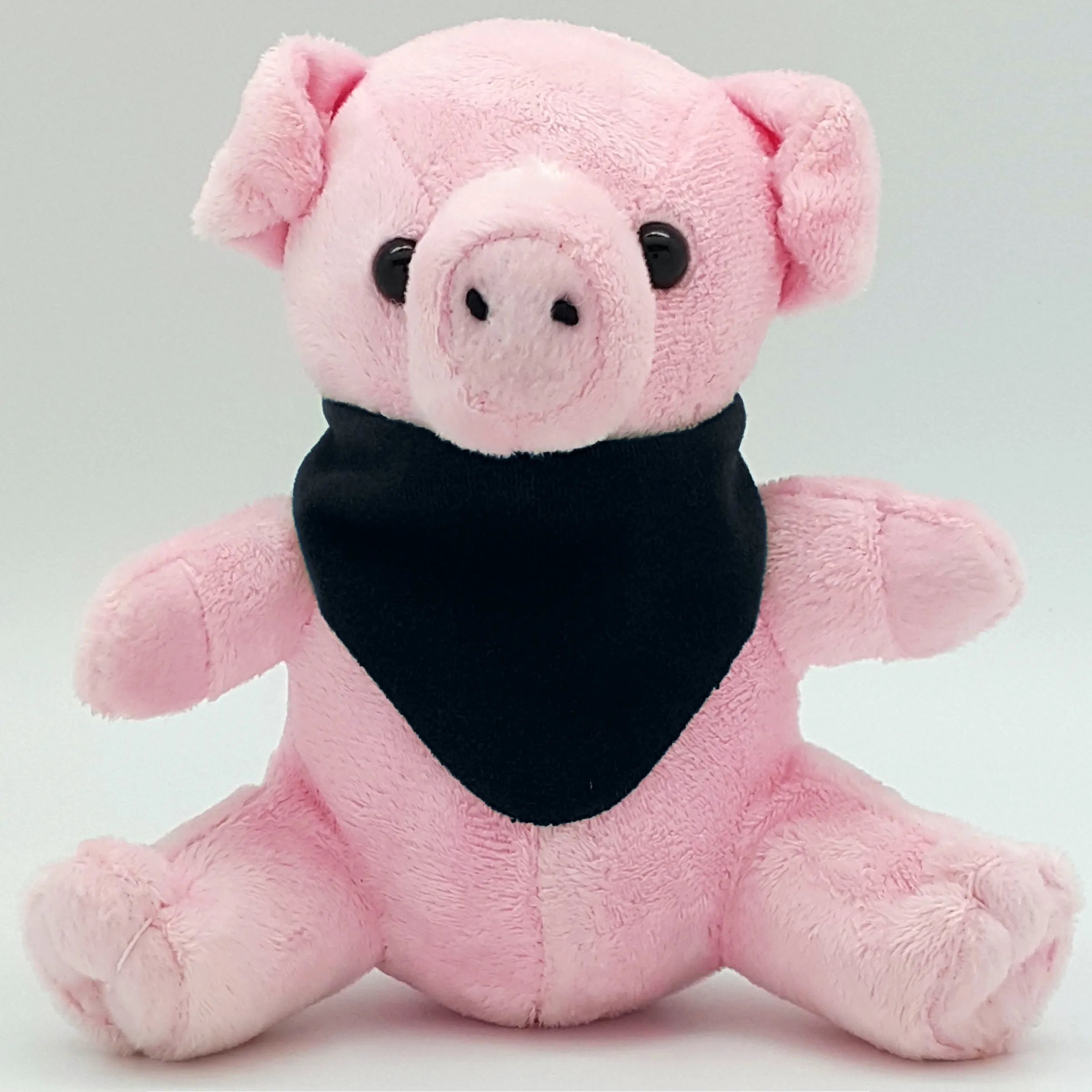 6" Beanie Pig with Embroidered Eyes 1