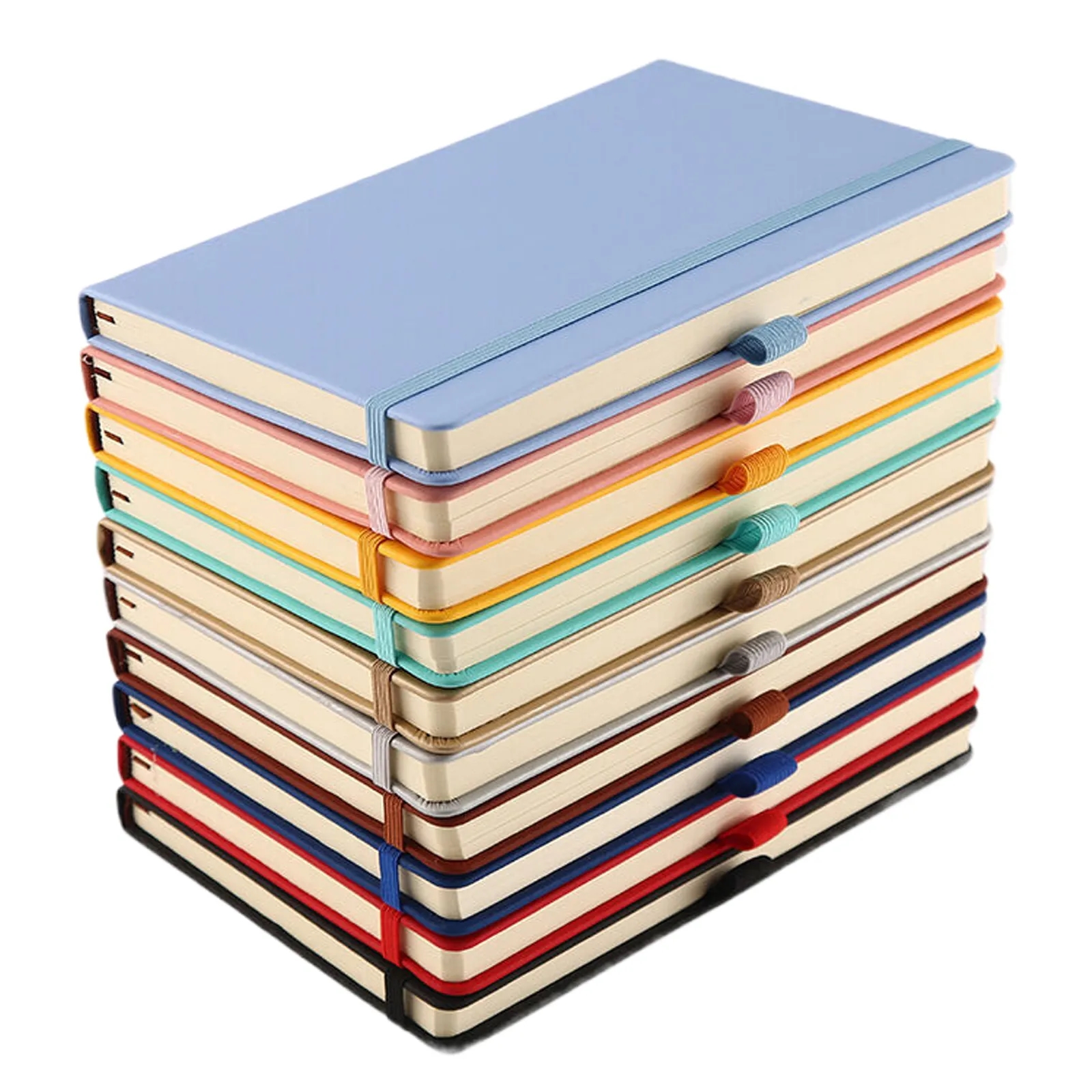 A5 Lined Journal Business Notebook With A Pen 1