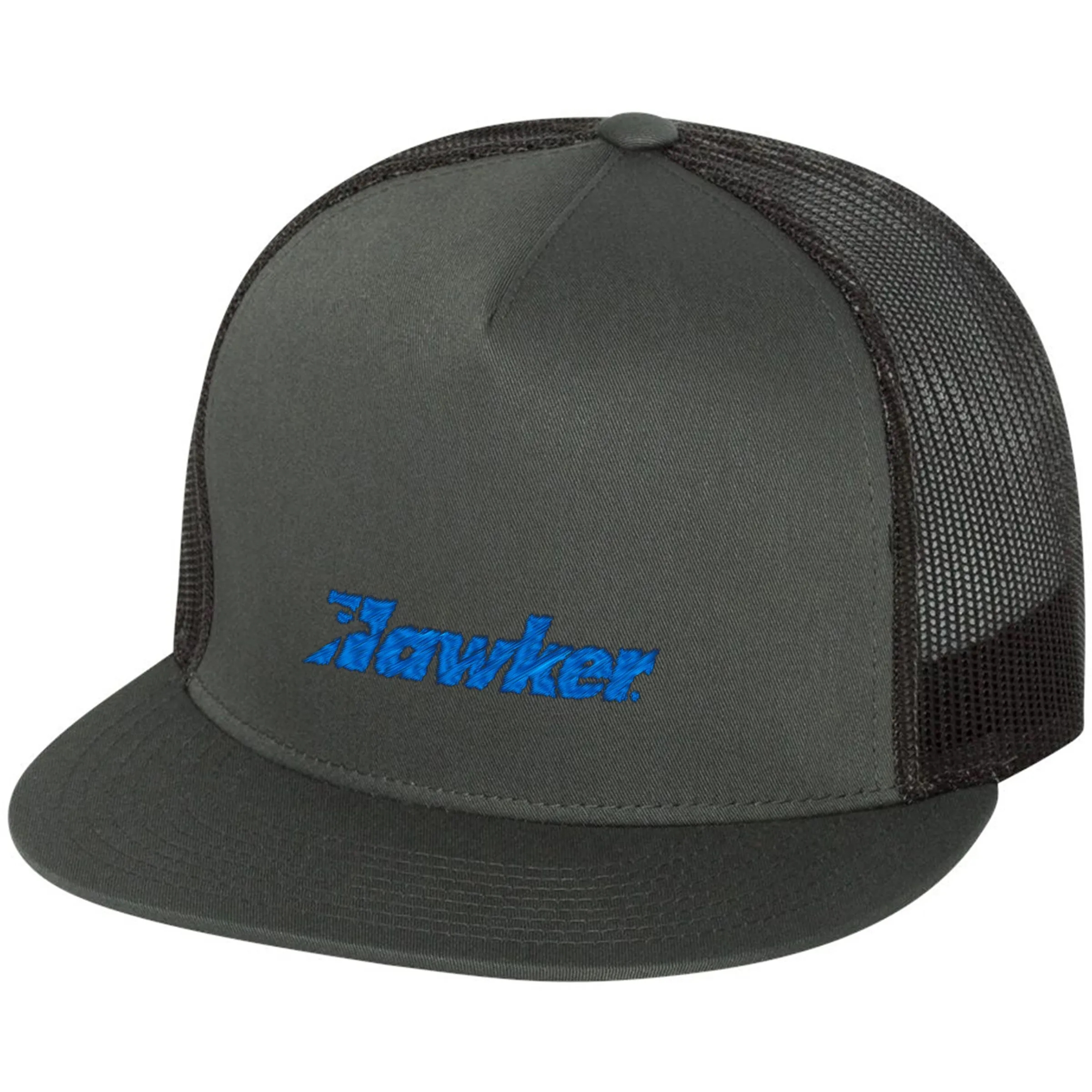YUPOONG-CLASSIC FLAT BILL TRUCKER CAP 9
