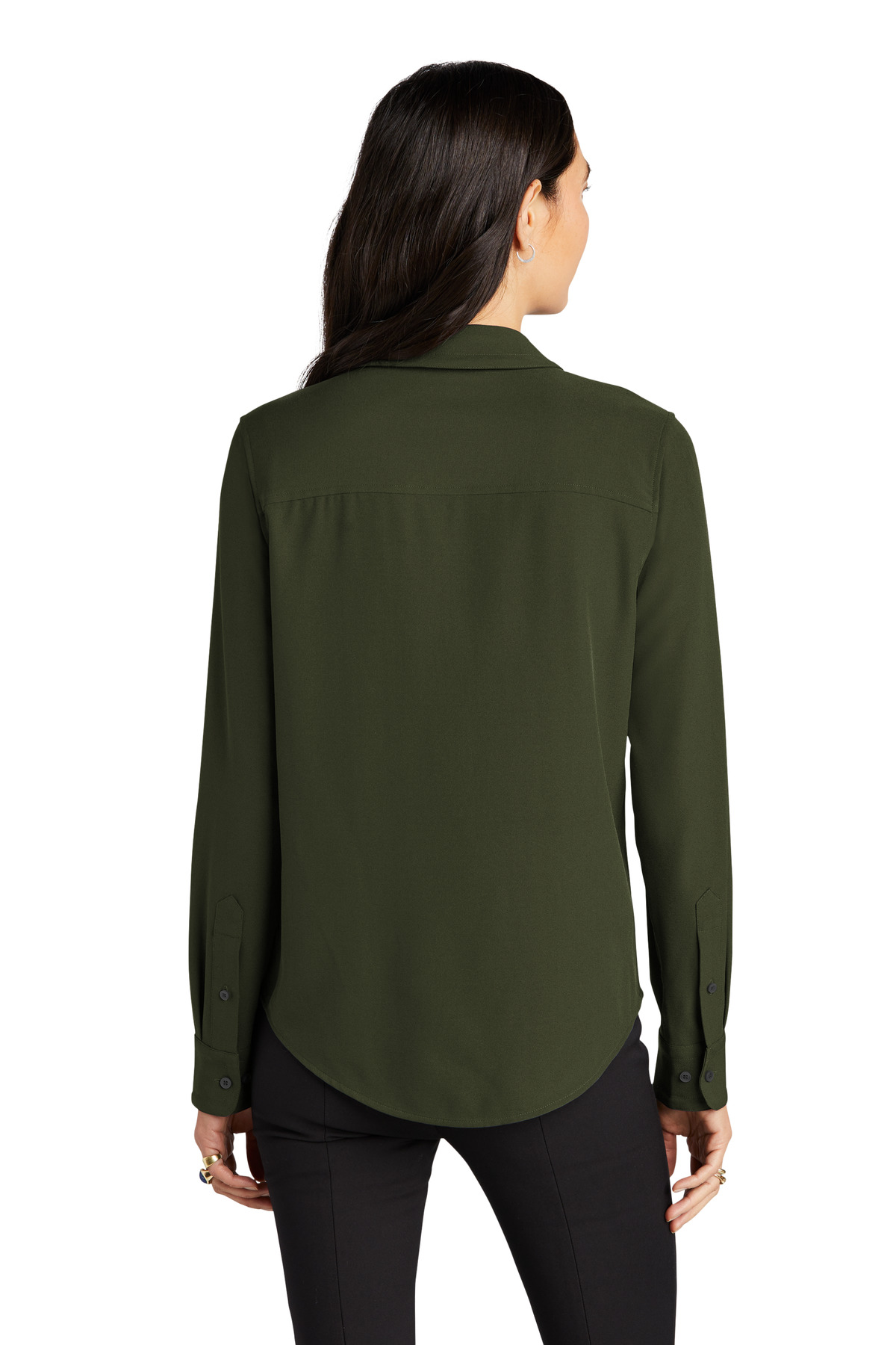 Mercer+Mettle Women's Stretch Crepe Long Sleeve Camp MM2013 24