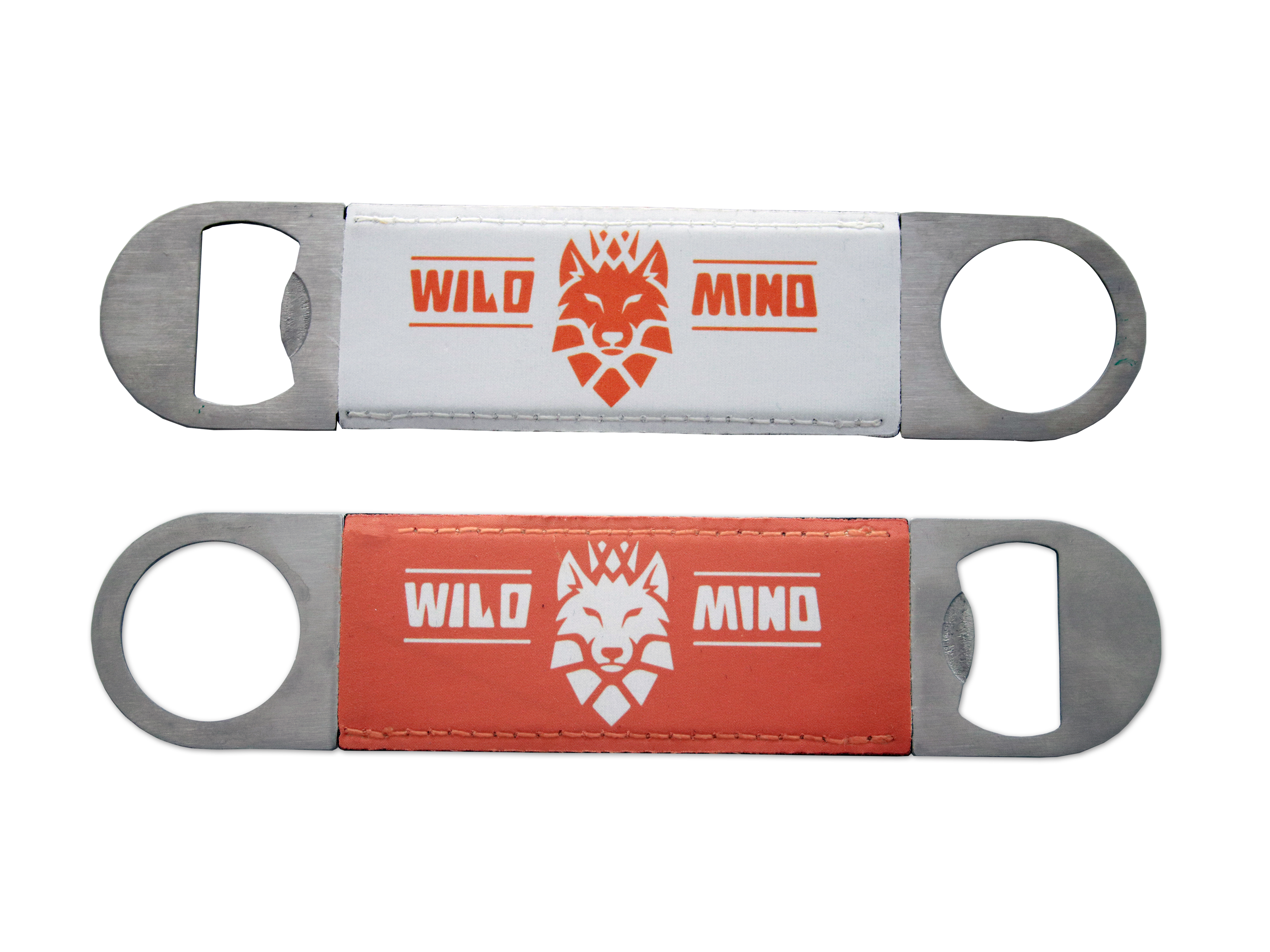 Sublimated Cloth Metal Bottler Opener (1.5" x 7")
