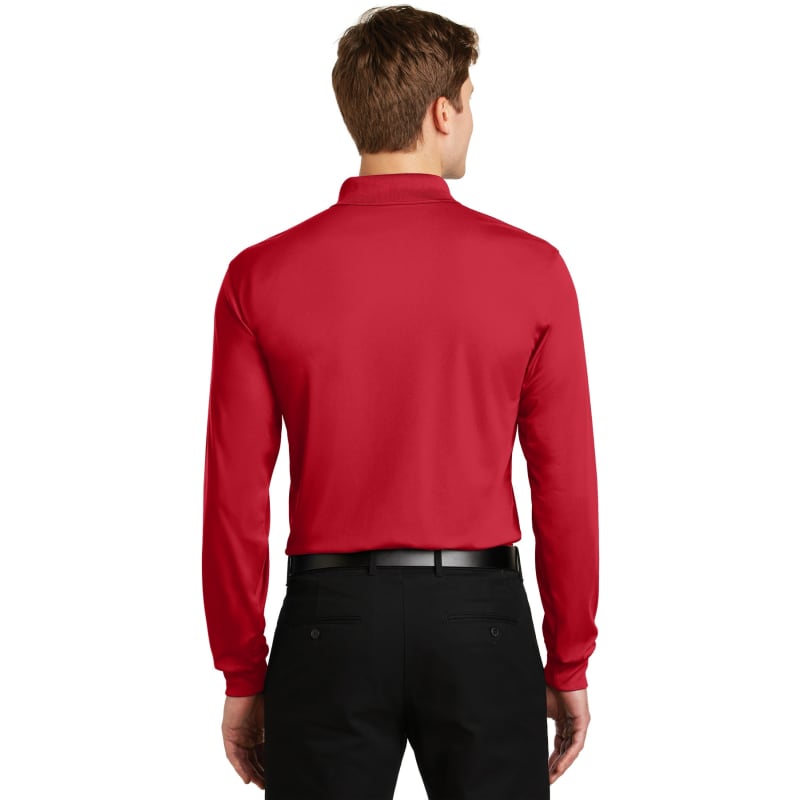 Sport-Tek Long Sleeve Micropique Sport-Wick Polo. 31