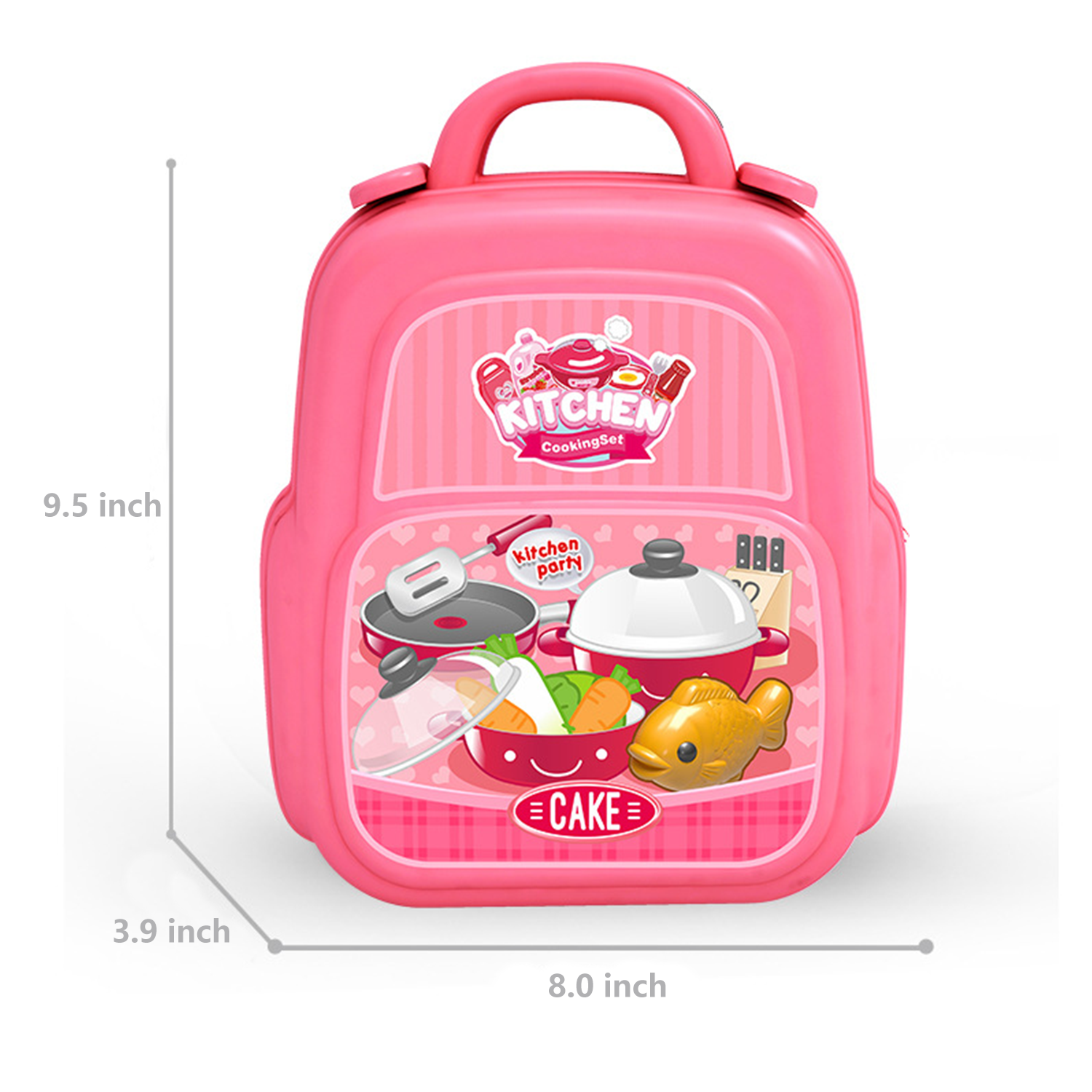 Pretend Play Backpack Tool Toy Set 7