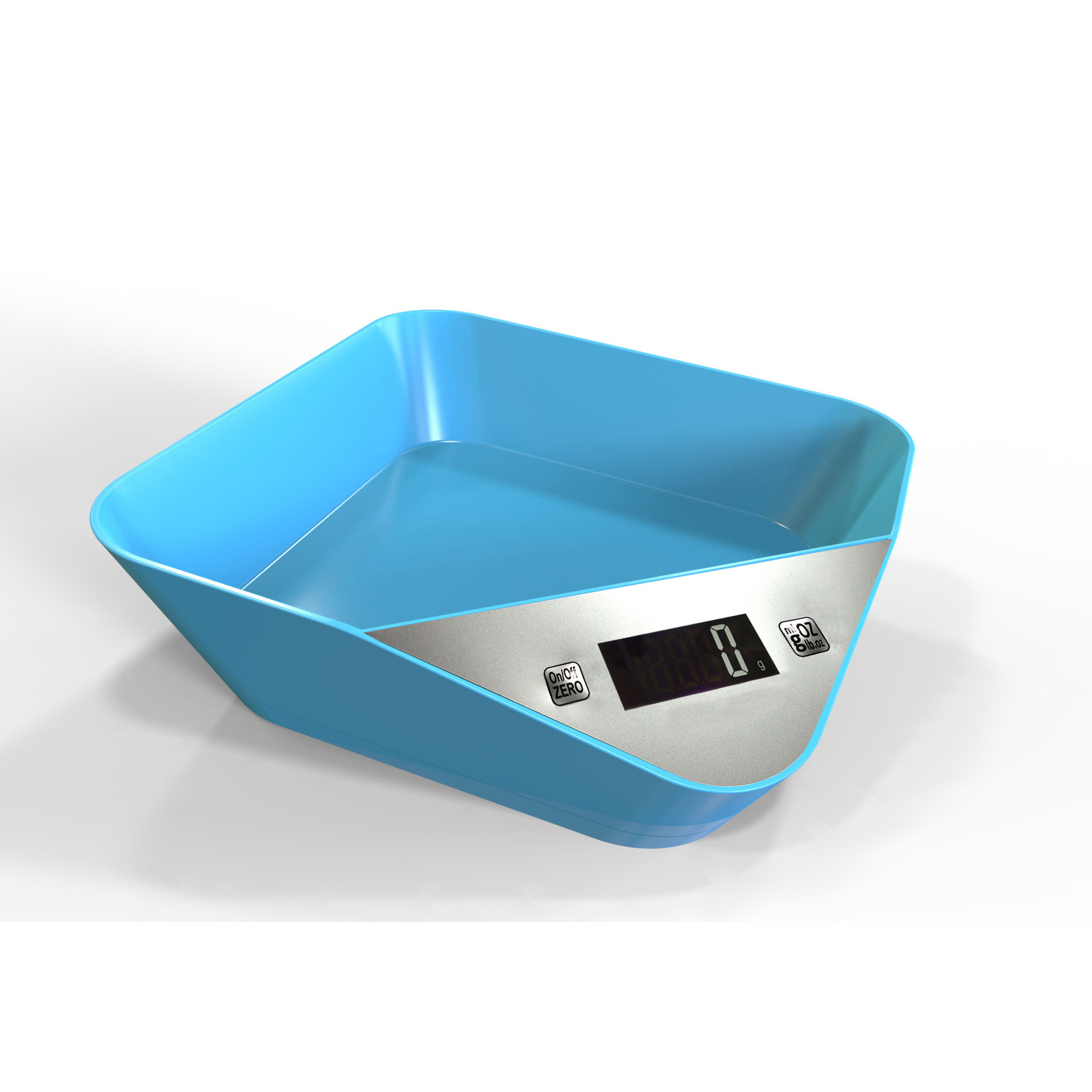 Digital Kitchen Scale With A Hollowware 3