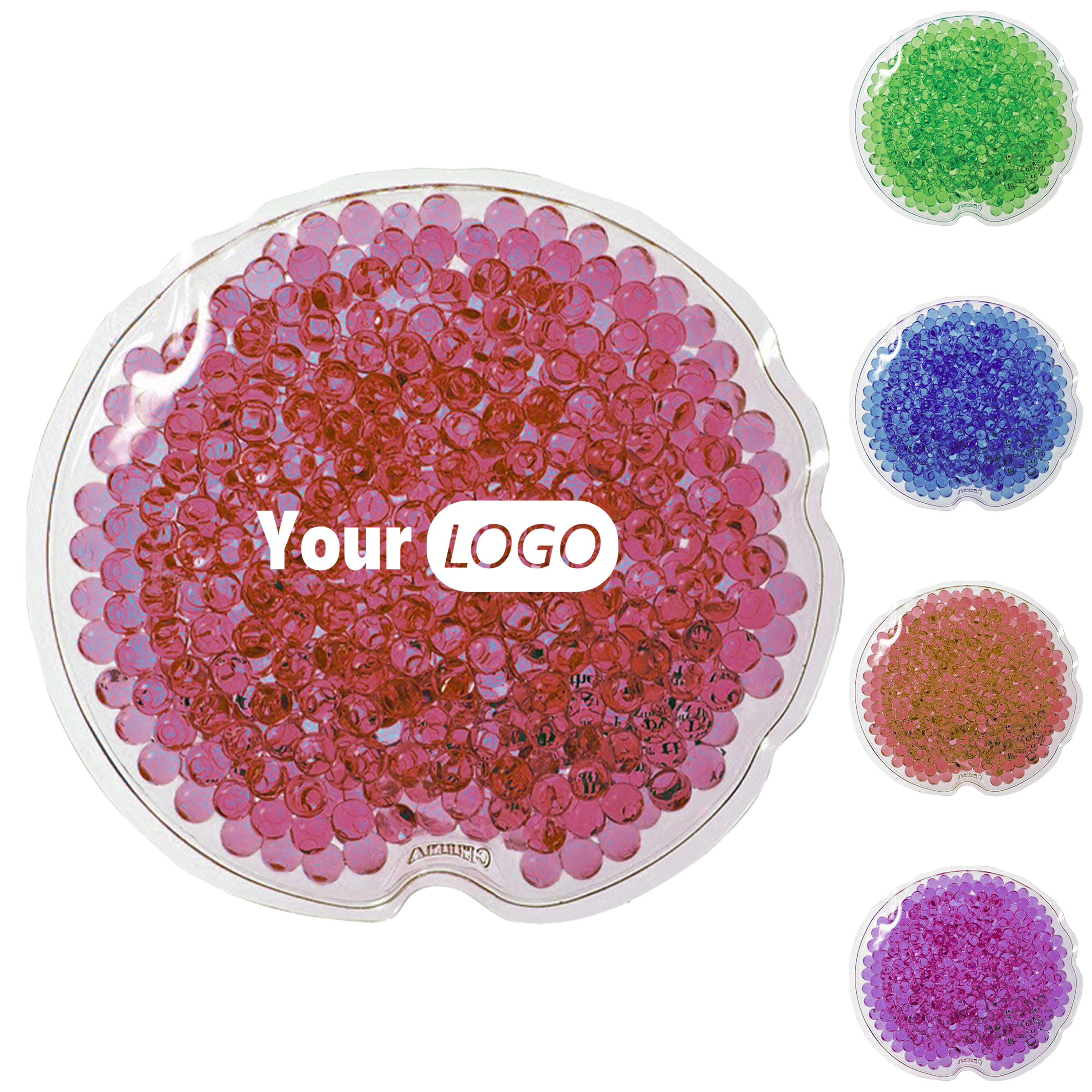 Pvc Versatile Round Gel Beads Hot/Cold Pack For Pain Relief 1