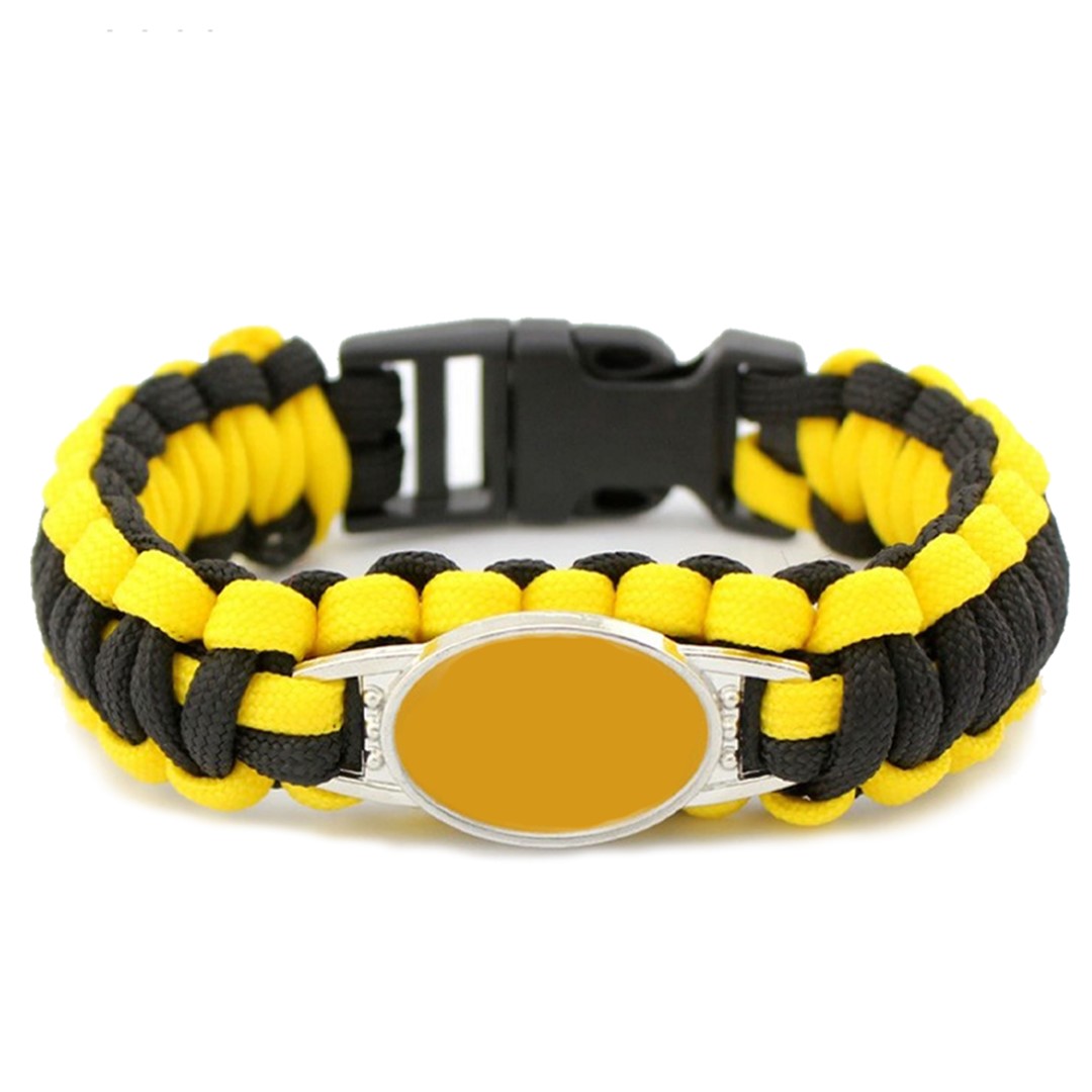 Breast Cancer Paracord Survival Bracelet 2