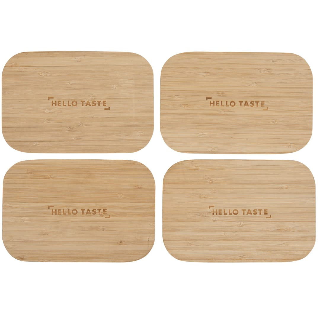 Bamboo Fiber Lunch Box with Cutting Board Lid 63