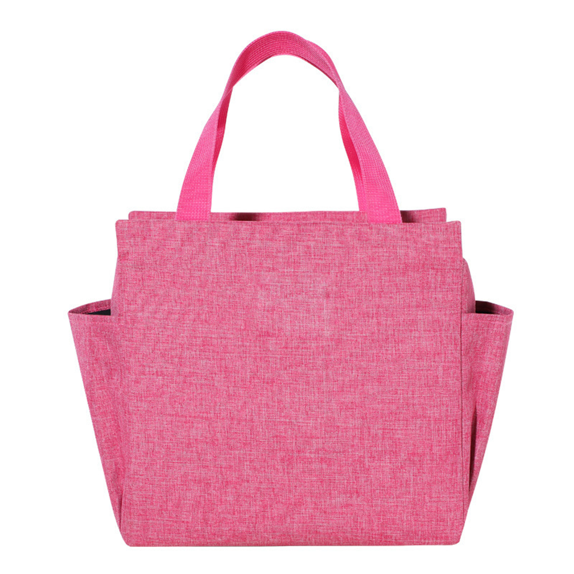 Oxford Large Capacity Lunch Bag With Insulated Double Pockets 7