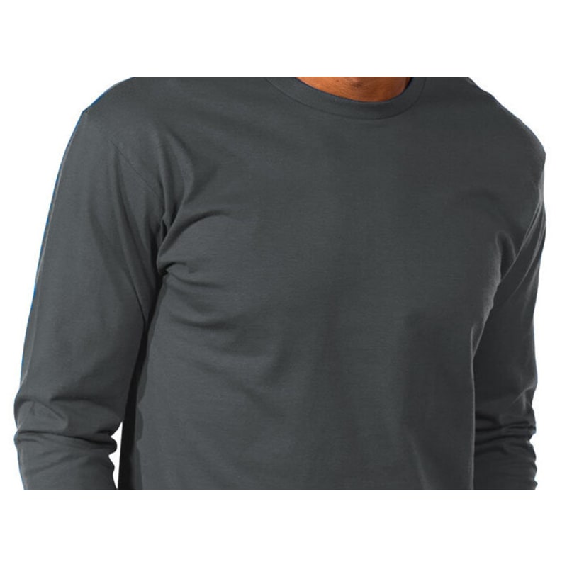 Next Level Apparel Unisex Ideal Heavyweight Long-Sleeve T-Shirt 2