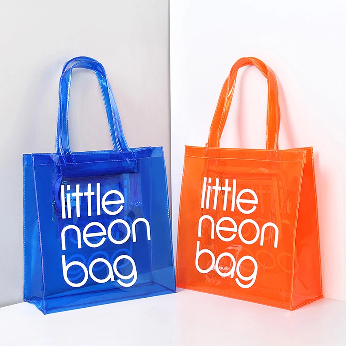 Clear Pvc Jelly Tote Bag 4