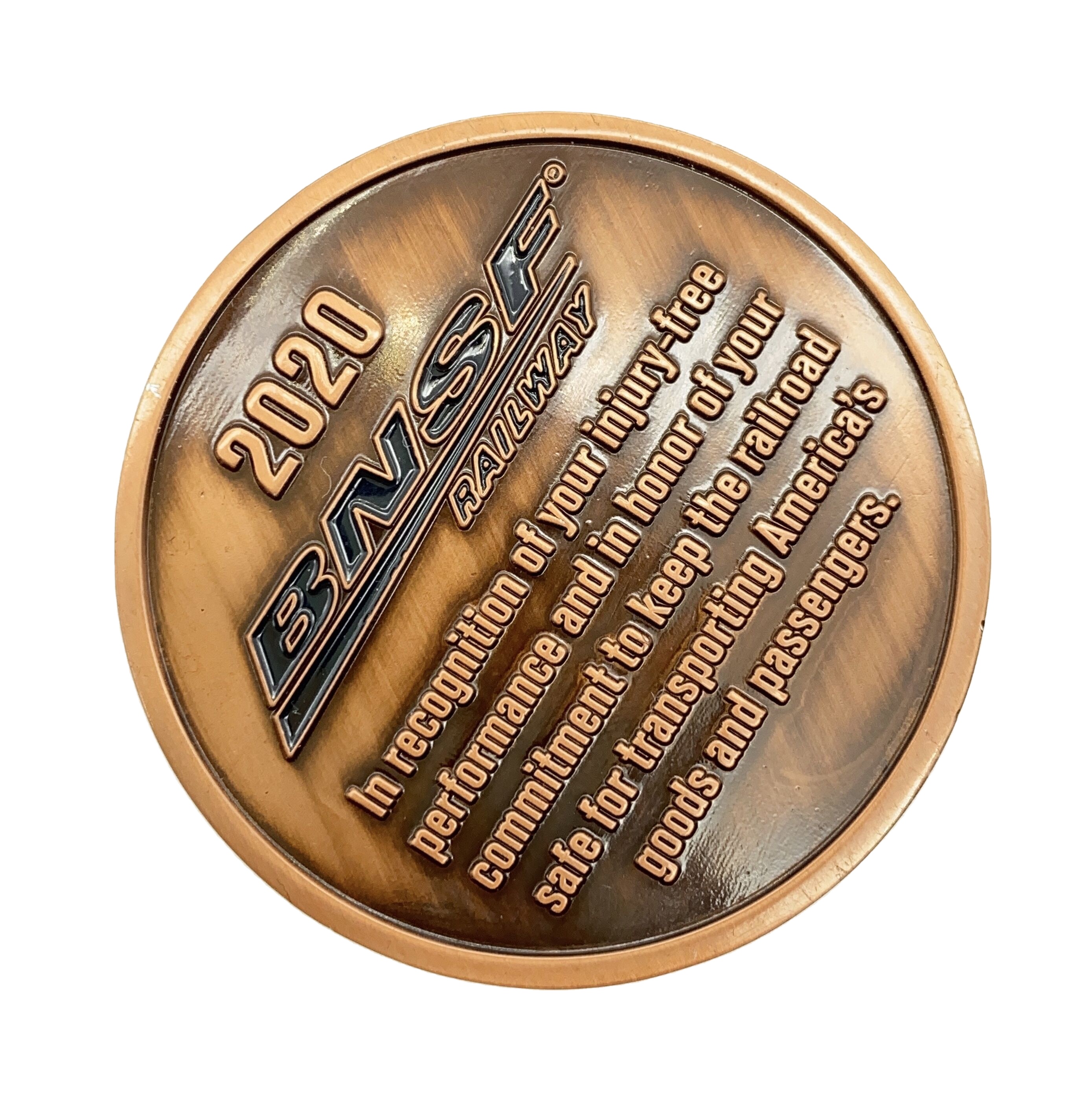 Metal Double Sided Tokens 6