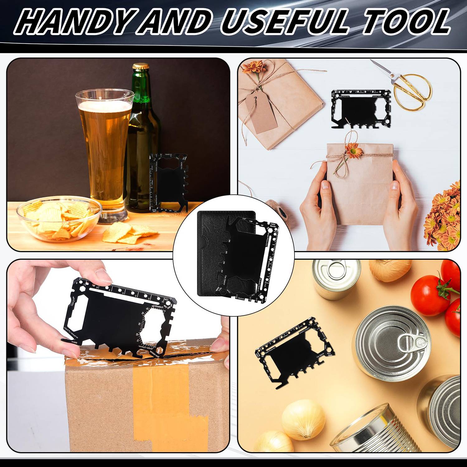 46-In-1 Stainless Steel Survival Pocket Multi-Tool 6