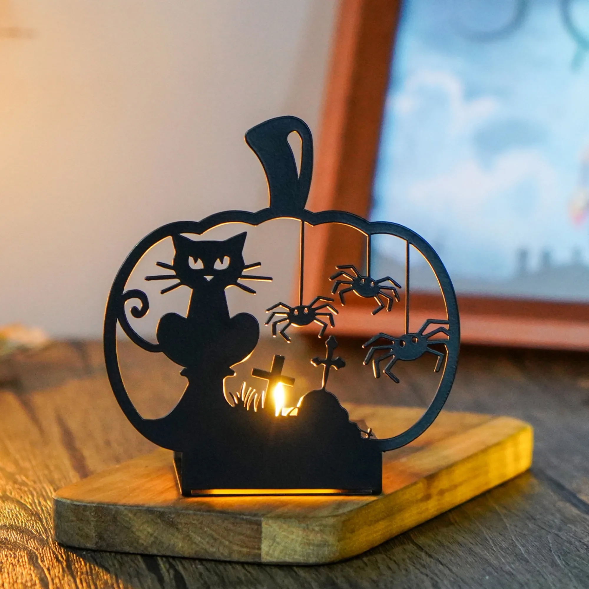 Halloween Candle Holder Cute Style 3