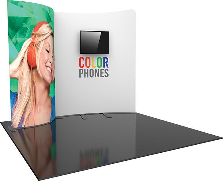 Formulate Designer Series 10ft Fabric Backwall Kit 01