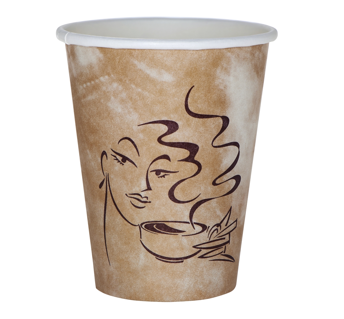 8 oz. Paper Hot Cup - Flexographic printed 3