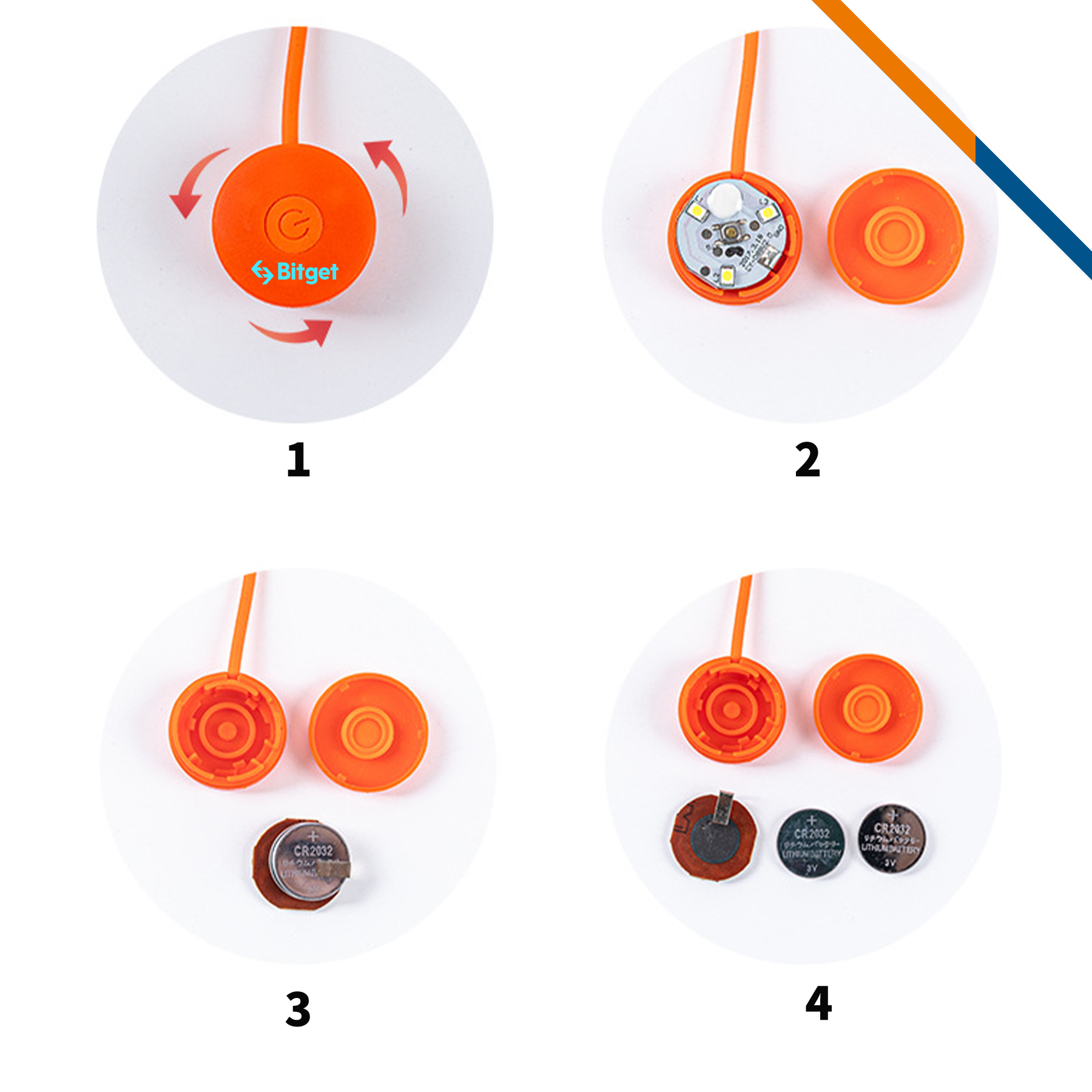 Milod Silicone LED Flashing Light 9