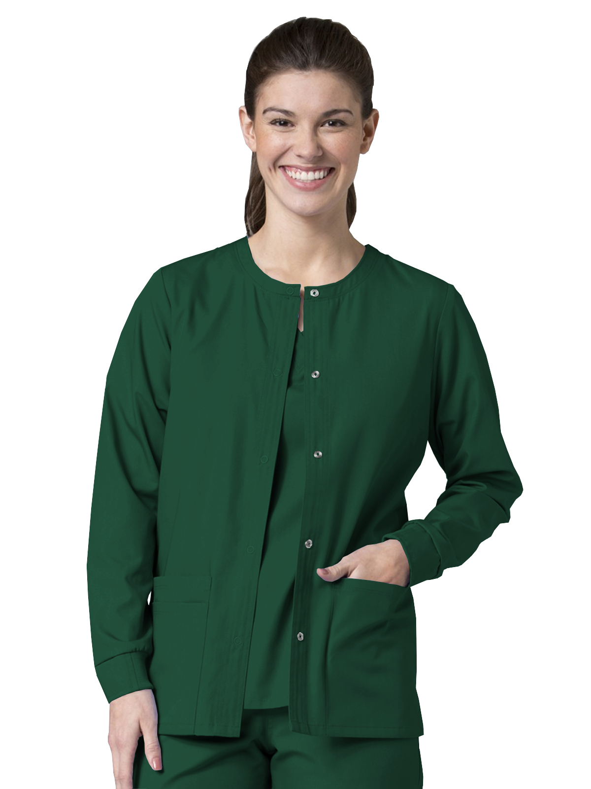 Maevn - Red Panda - Women's Four-Pocket Warm-Up Jacket 12