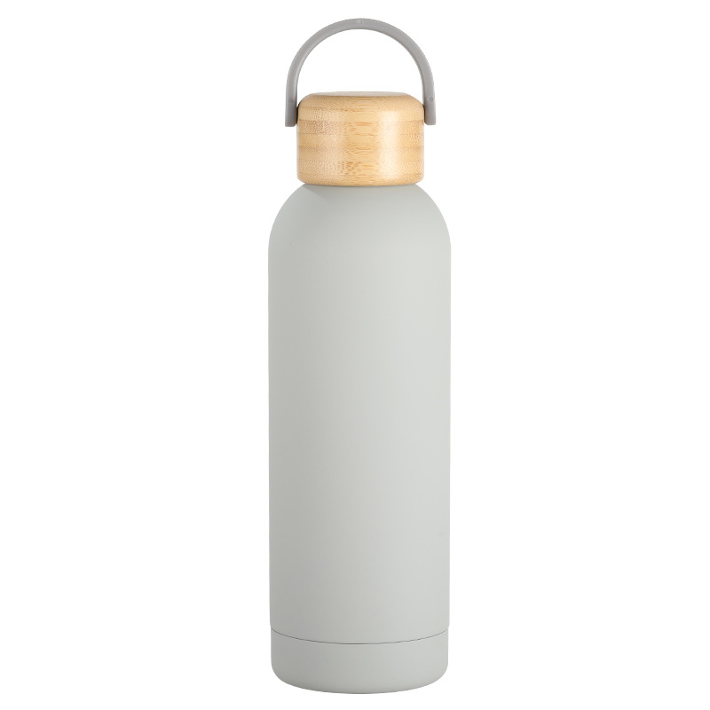 17 OZ Water Bottle with Bamboo Lid 9