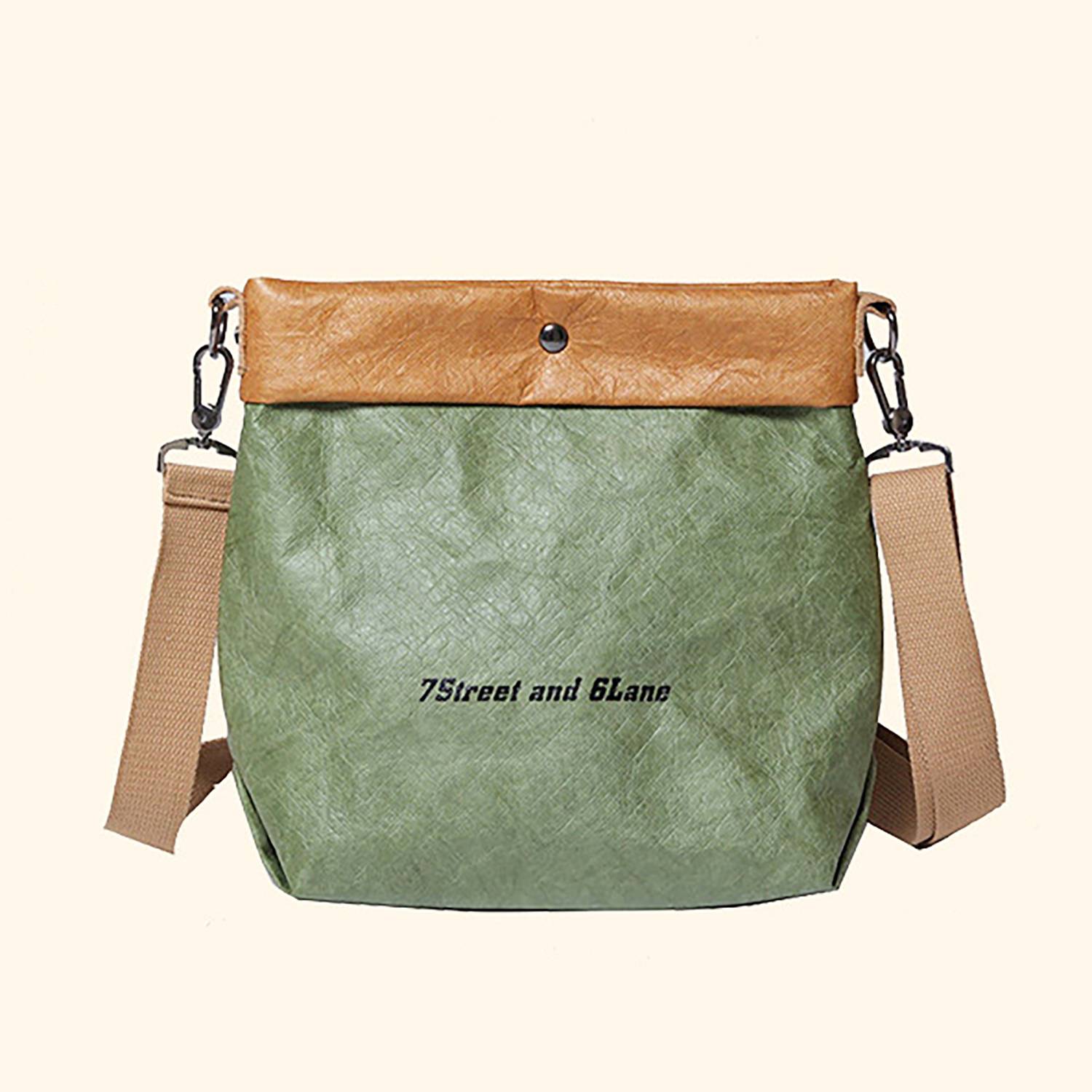 Versatile Fashion Eco-friendly Tyvek Paper Crossbody Bag 6
