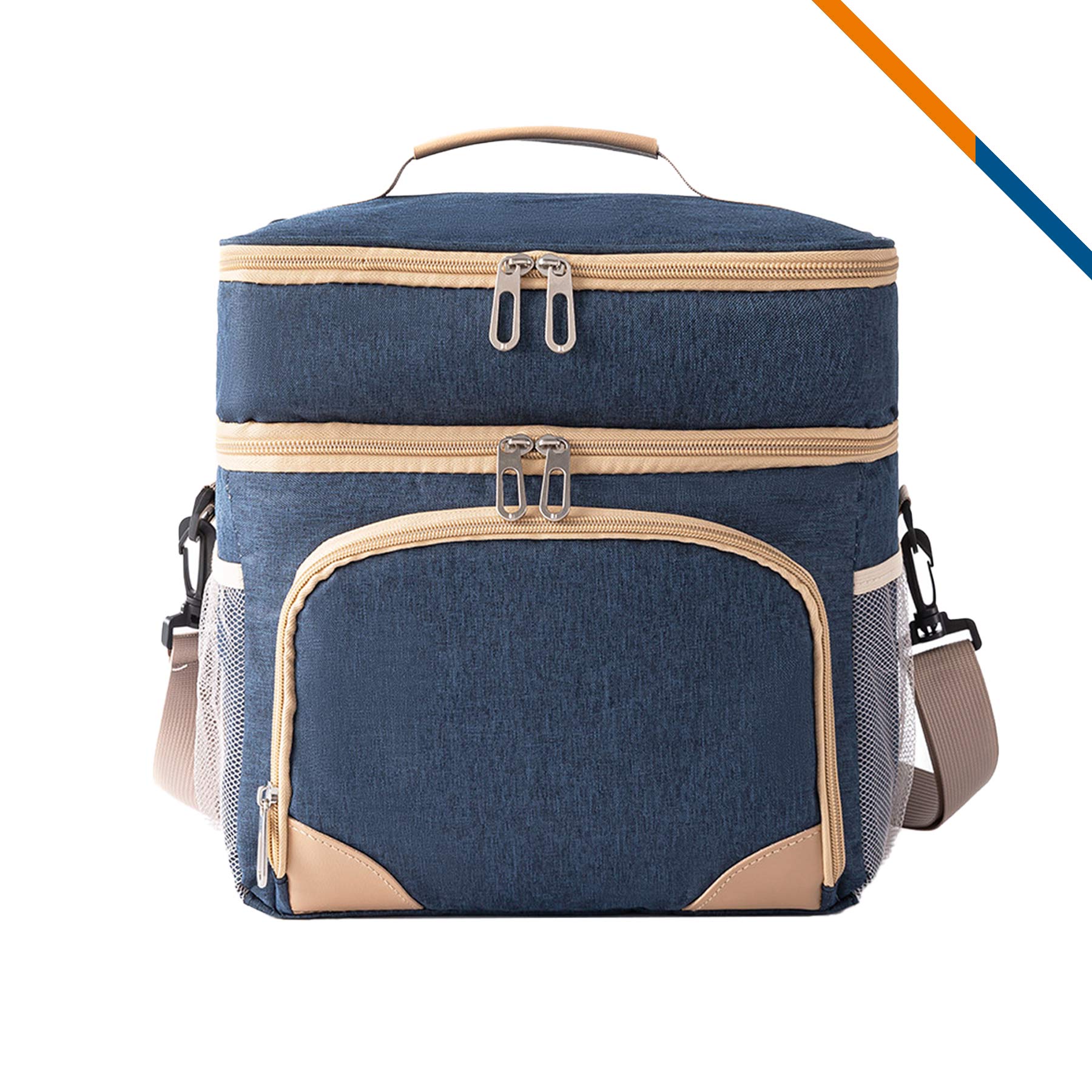 Nixi Double Layer Insulated Cooler Lunch Bag 6