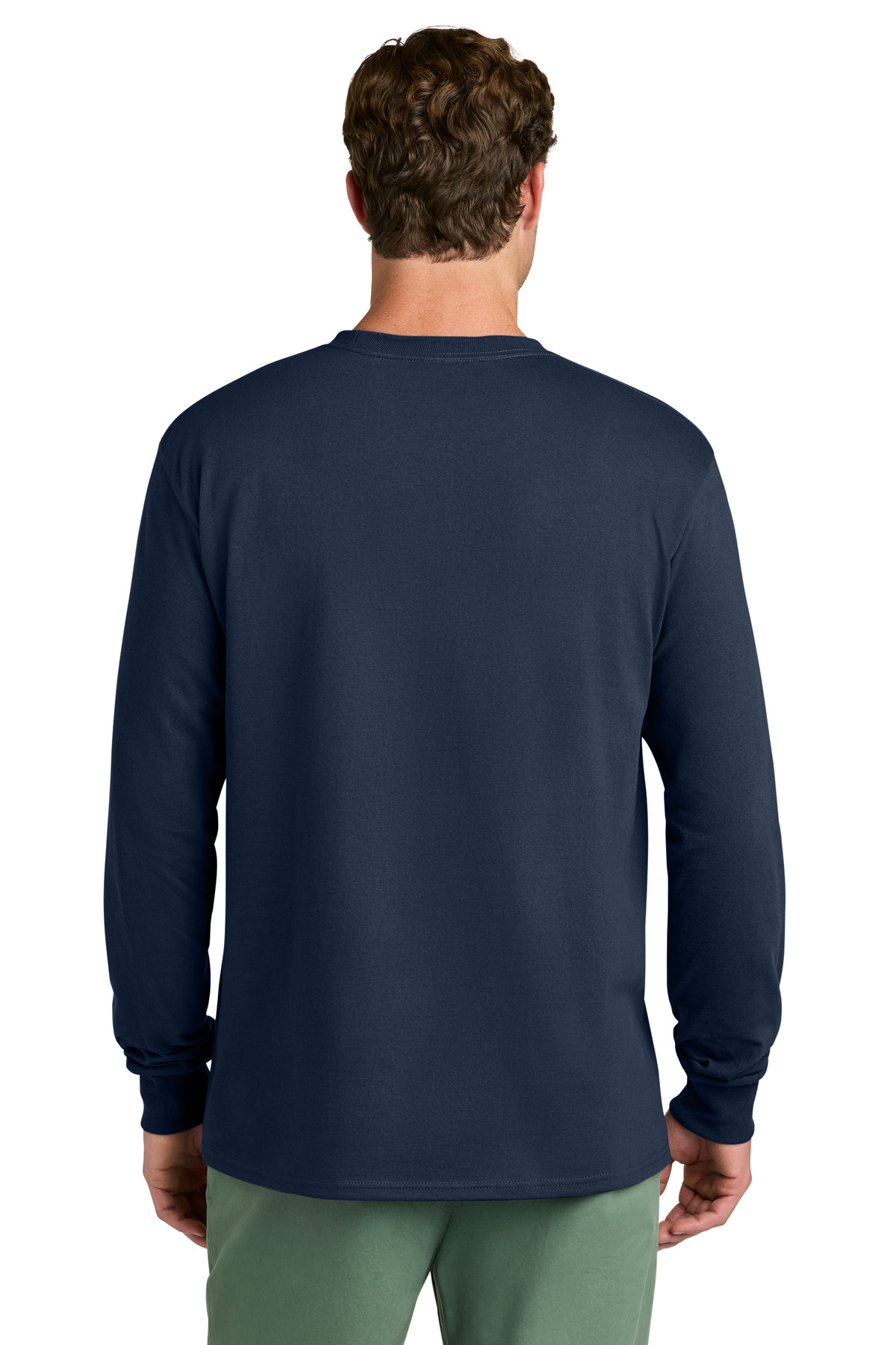 Port & Co Long Sleeve Core Cotton Tee. PC54LS 124