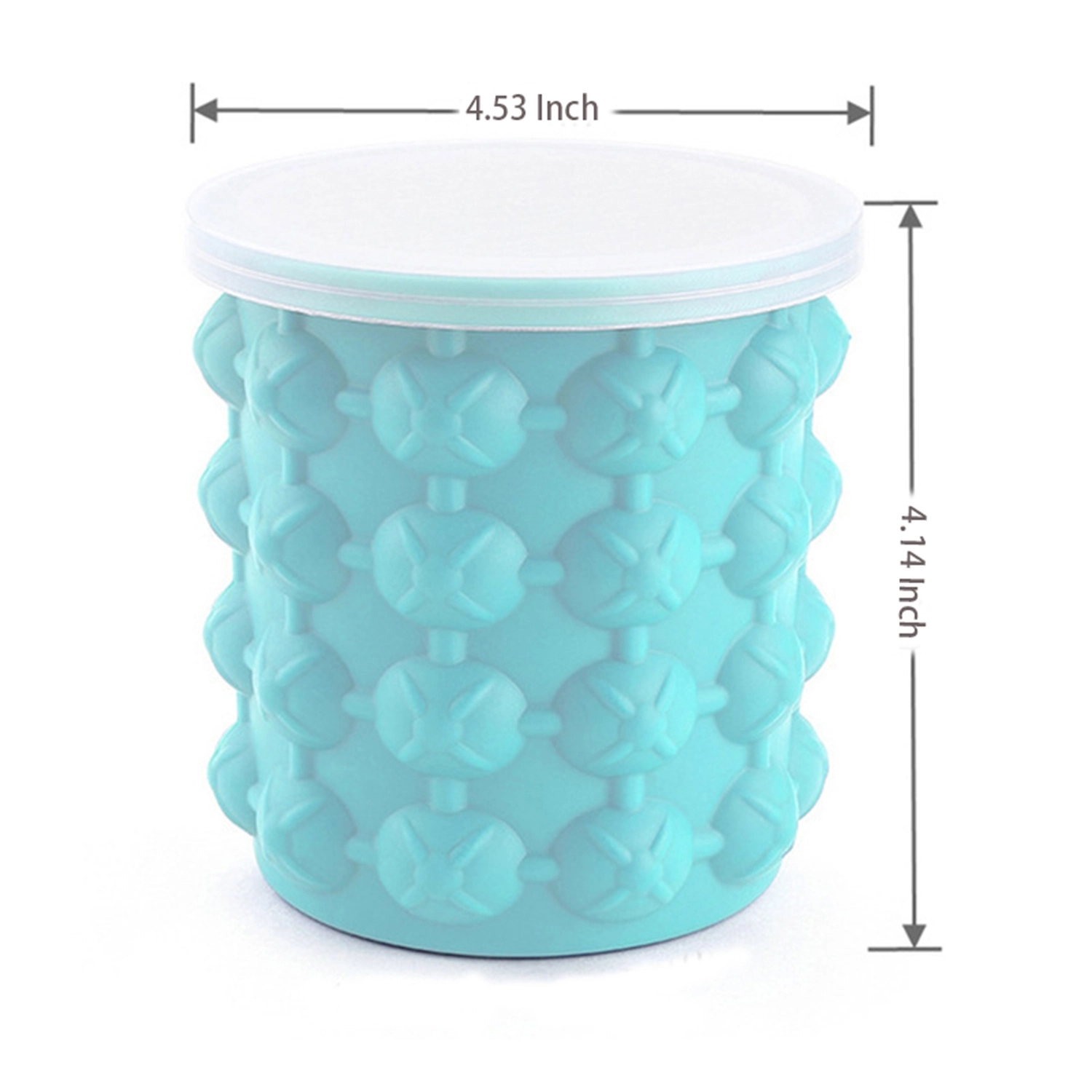 20.29 Oz Silicone Ice Bucket 1