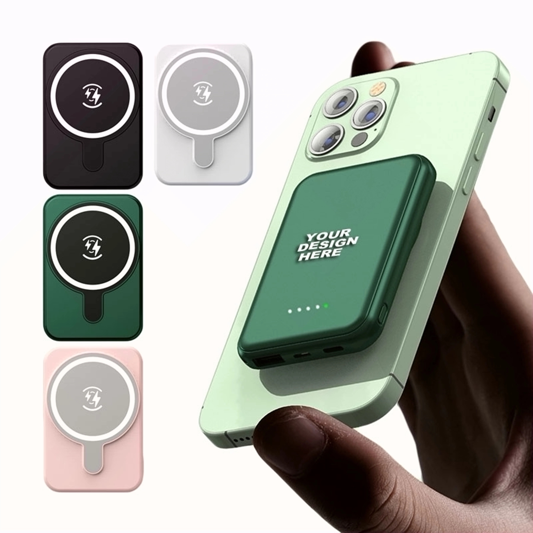 5000Mah Wireless Magnetic Power Bank 2