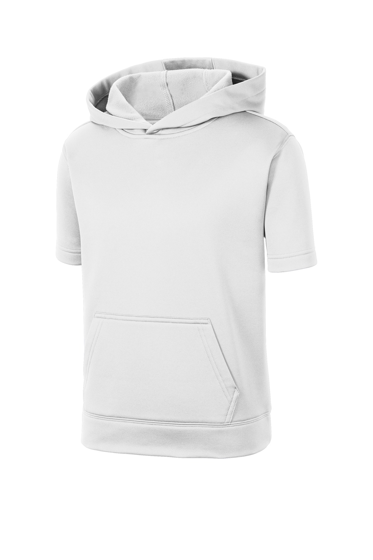 Sport-Tek Youth Sport-Wick Fleece Short Sleeve Hooded Pullover. YST251 30