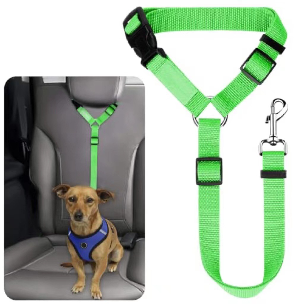 2 Packs Adjustable Dog Cat Safety Seat Belt In Car 10