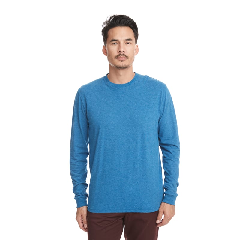 Next Level Unisex Sueded Long-Sleeve Crew 17