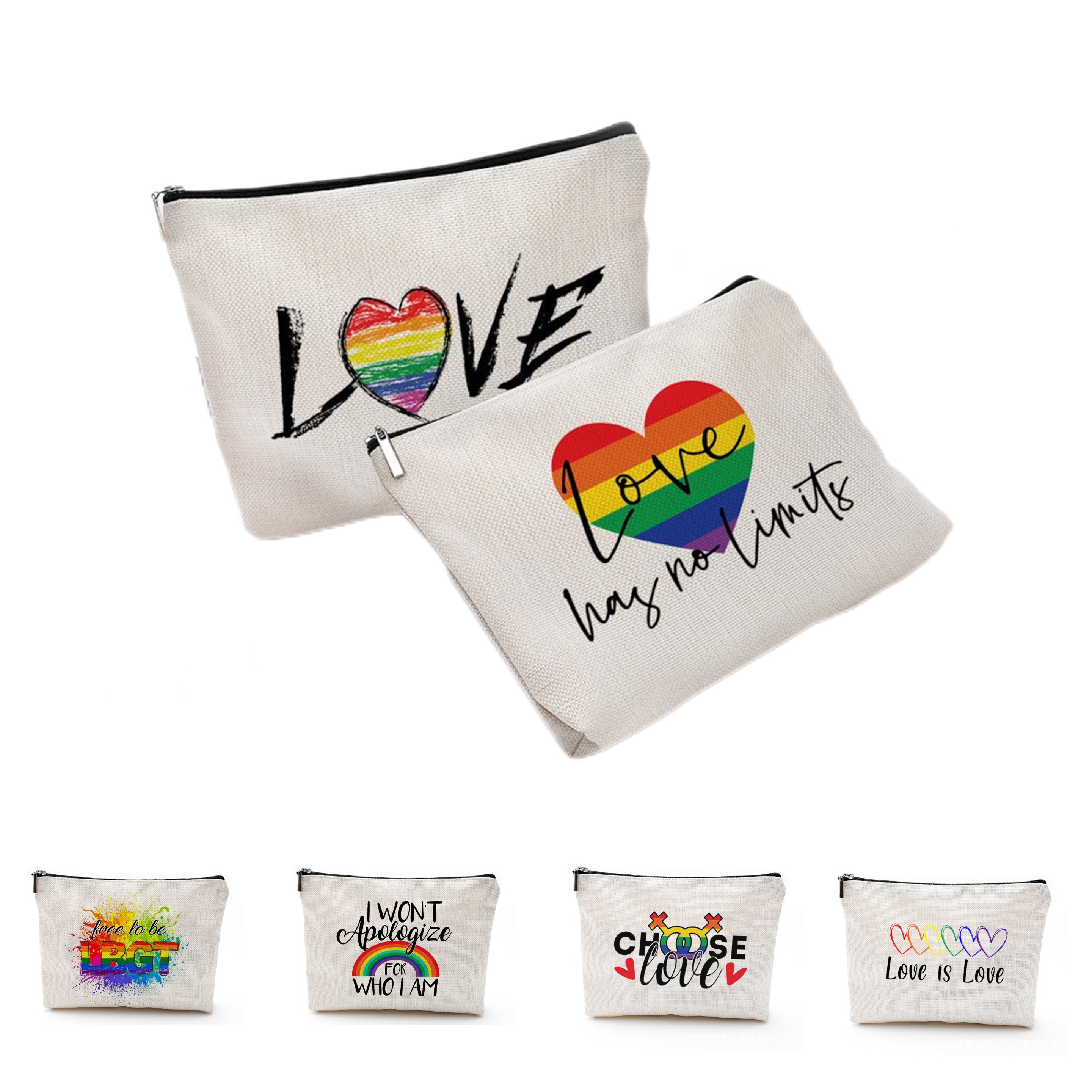 Pride Travel Zipper Pouch 5