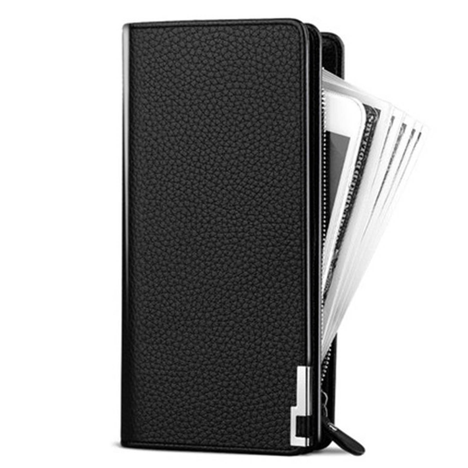 Pu Leather Long Wallet For Men 9
