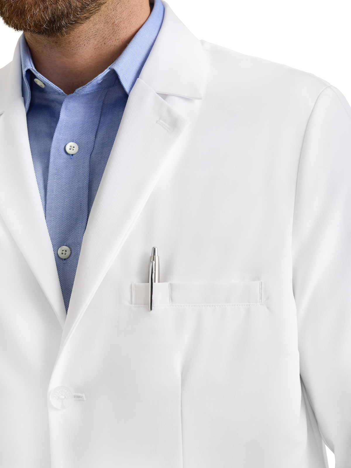 Healing Hands - The White Coat - Men's 7-Pocket 37" Lab Coat 2