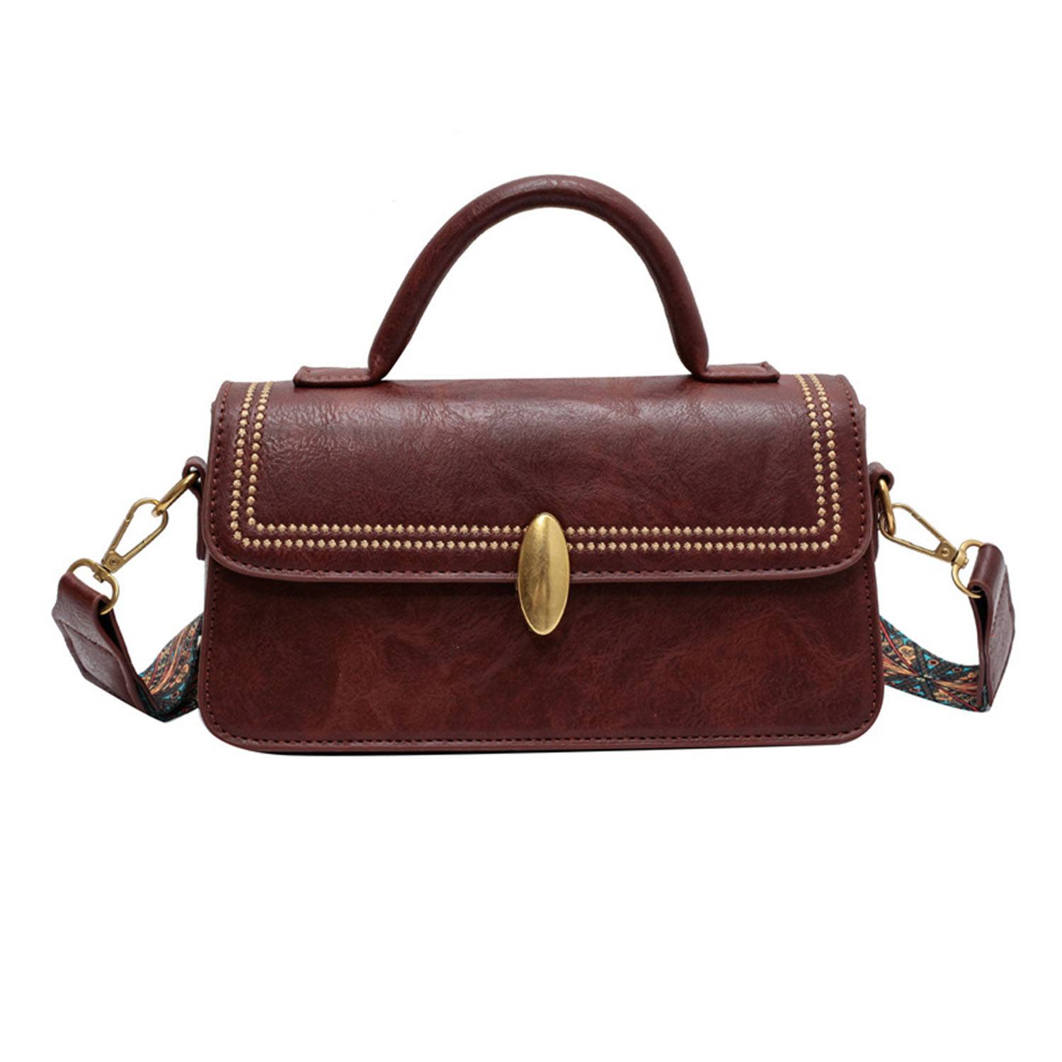 Vintage Pu Crossbody bag Handbag For Woman 1