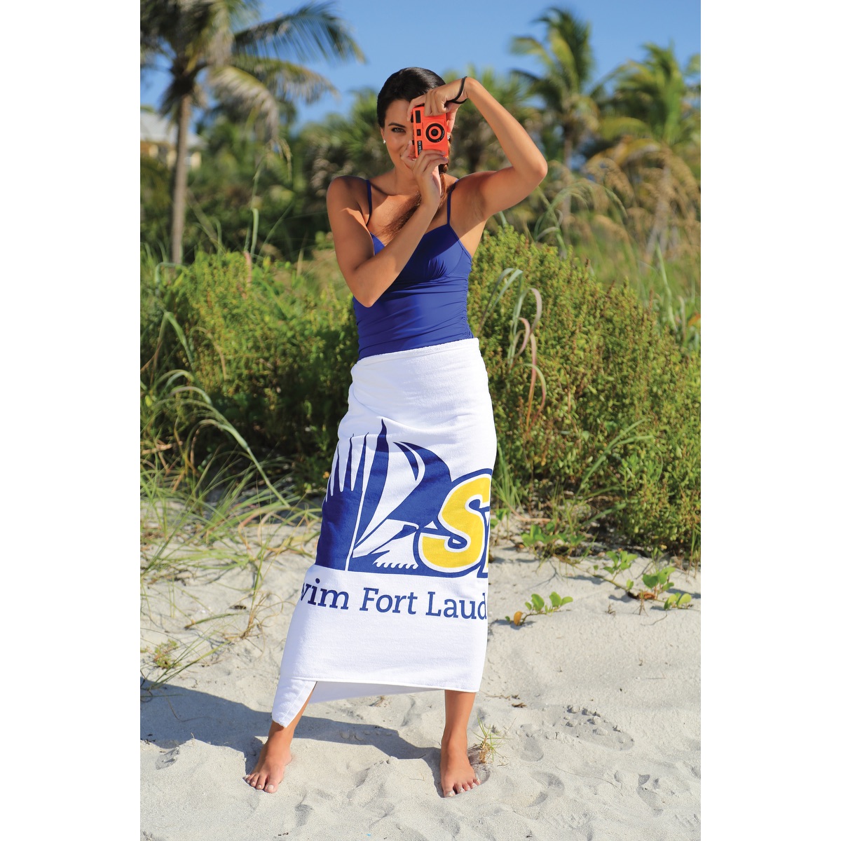 Diamond Beach Towel Mid-Weight 17 lb/doz 8