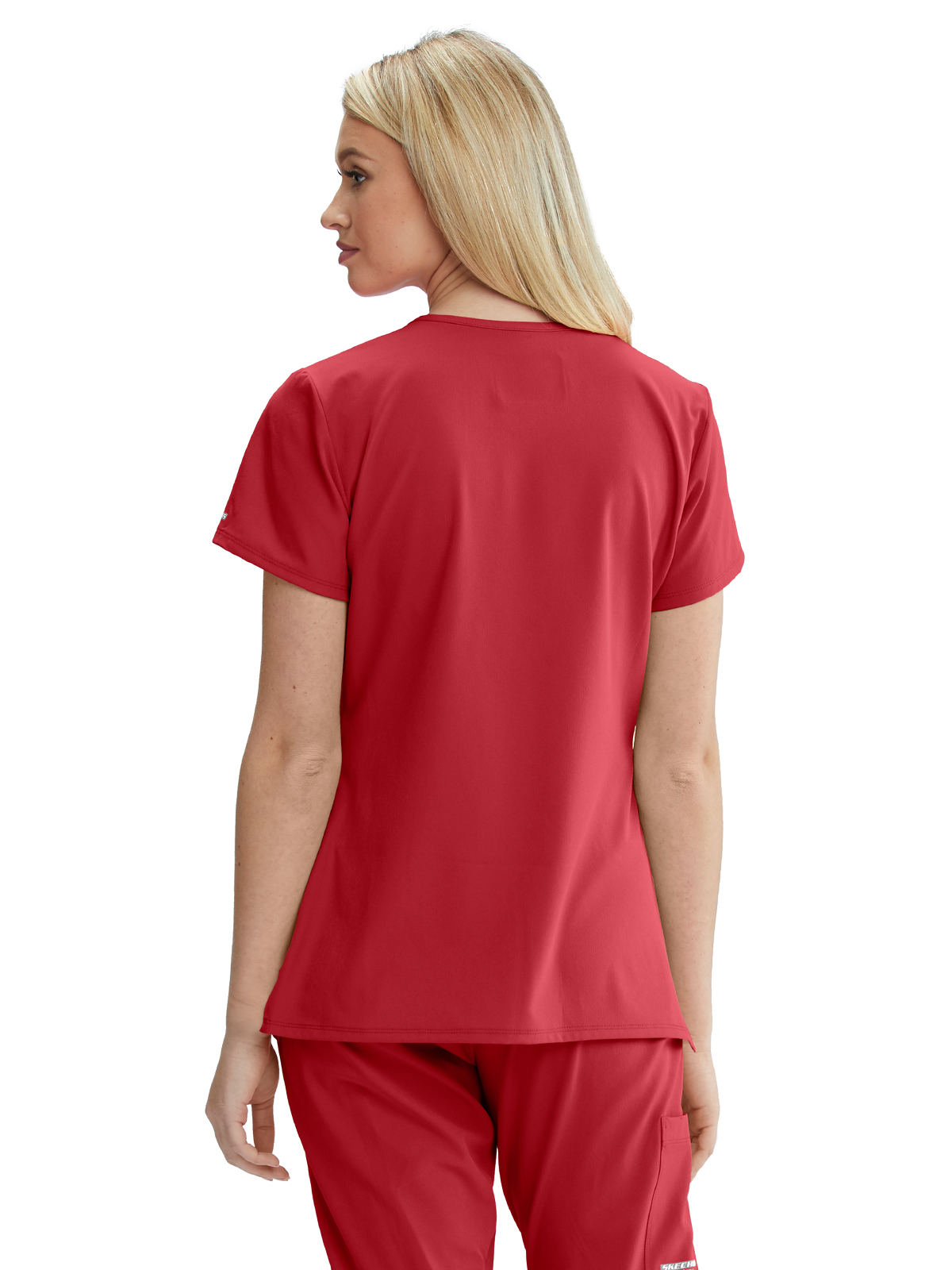 Skechers - Women's Three-Pocket Crossover V-Neck Reliance Scrub Top 3