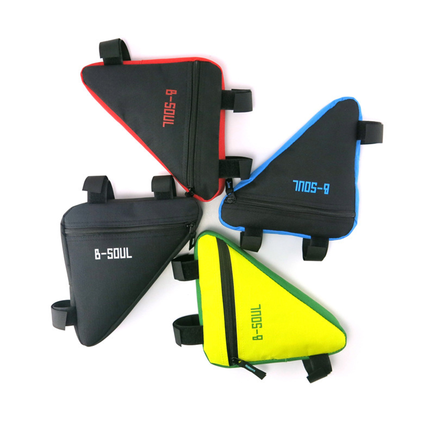 Sport Bicycle Bike Storage Bag Triangle Saddle Frame Pouch 3