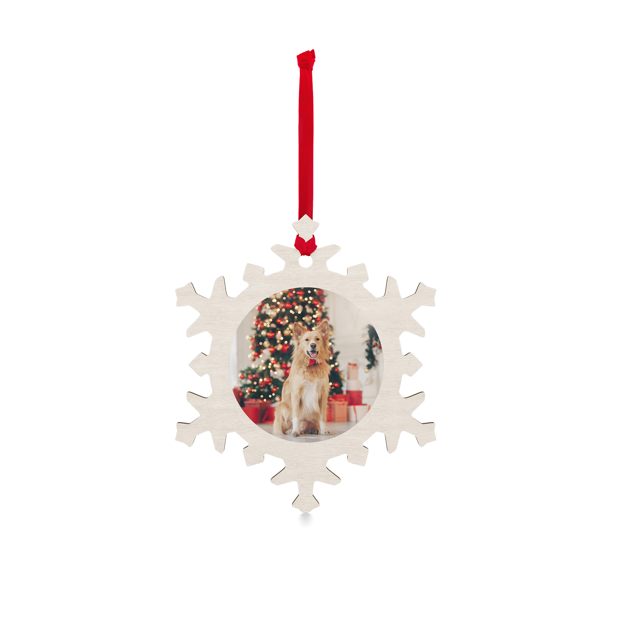 Custom Printed Wooden Christmas Ornaments – Rustic Holiday Keepsakes for Gifting & Traditions 4