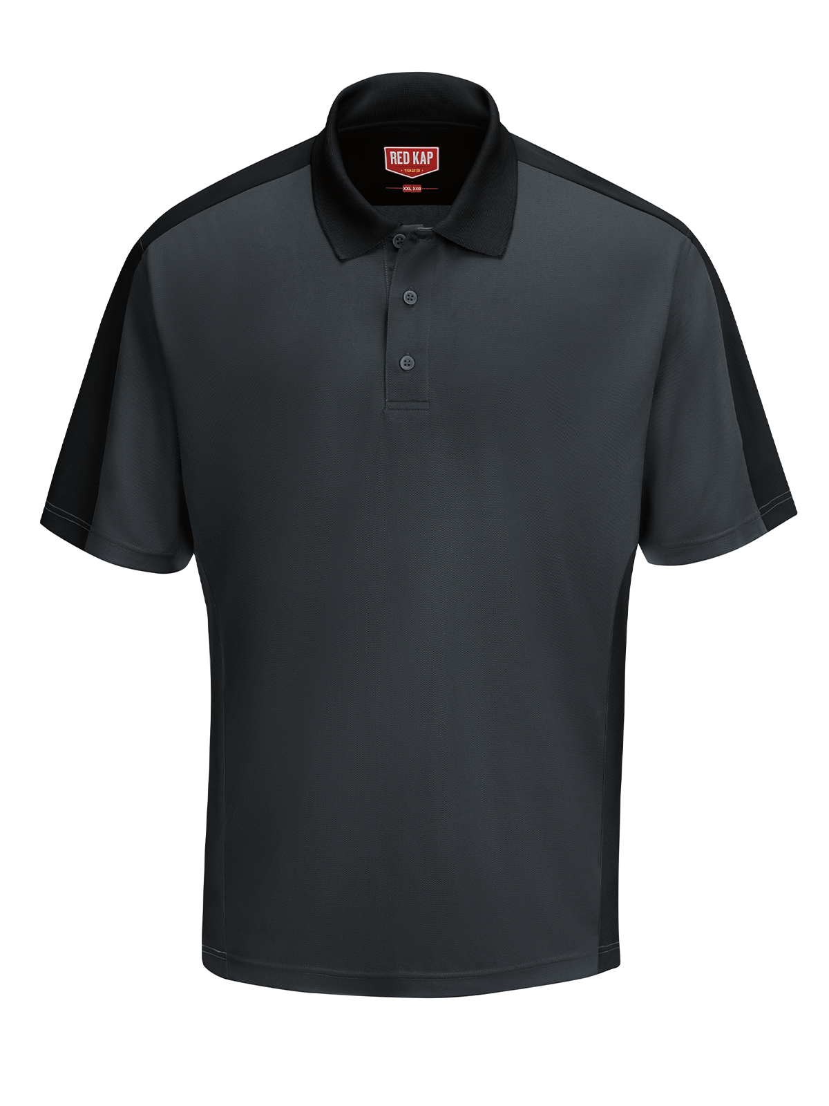 Red Kap Shirts - Men's Short Sleeve Performance Knit Two-Tone Polo 18