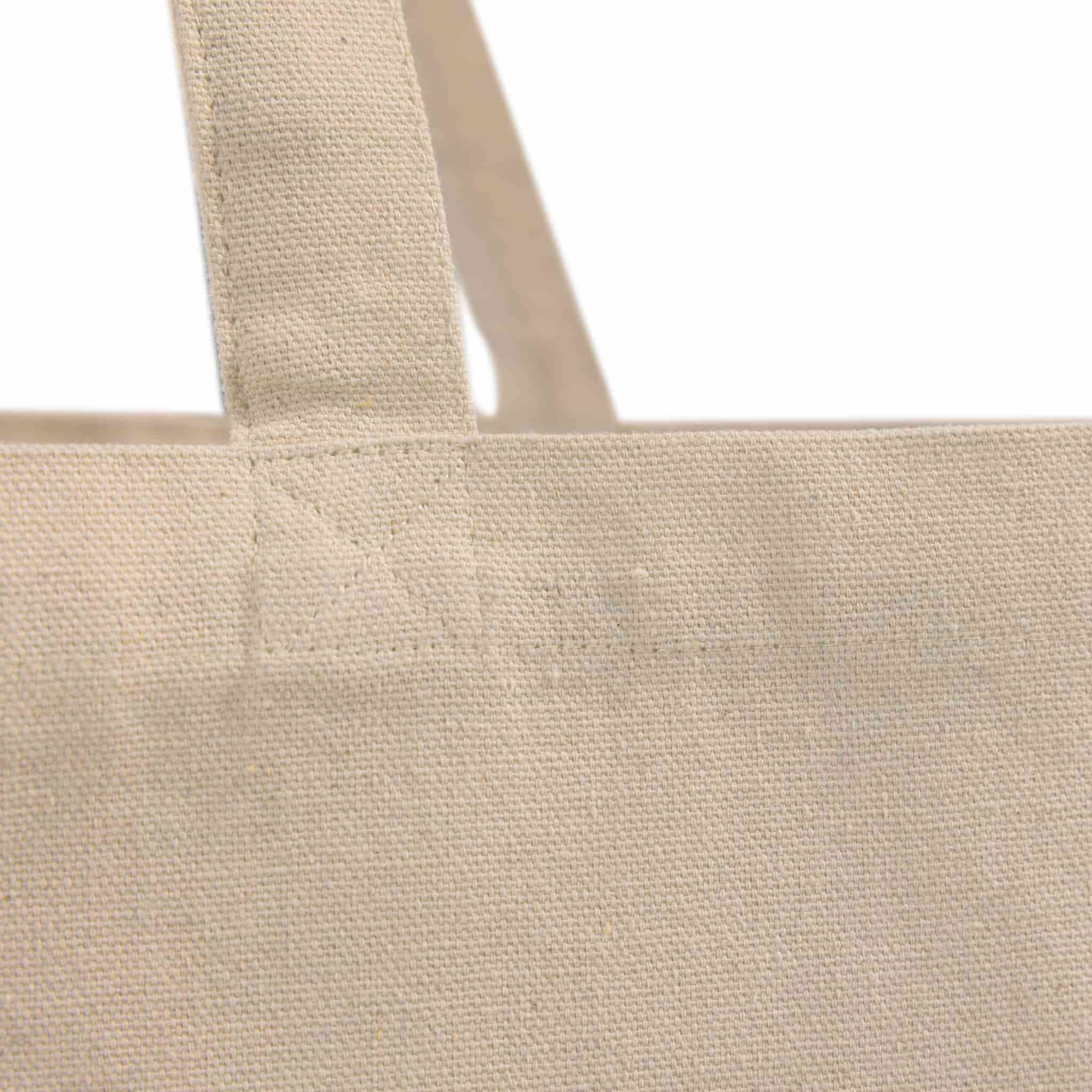 Recycled Trader's Canvas Tote Bag 6