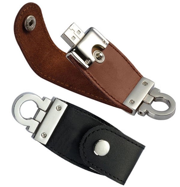 Custom Leather USB Stick Flash Drive 1