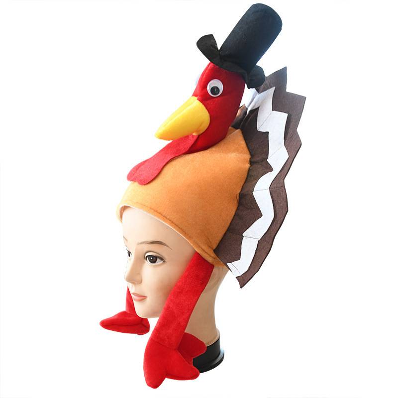 Thanksgiving Turkey Plush Hats 5