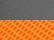Dark Grey- Neon Orange