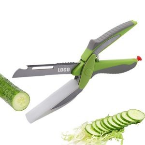 Smart Multifunction Chopping Scissors With Cutting Board 16