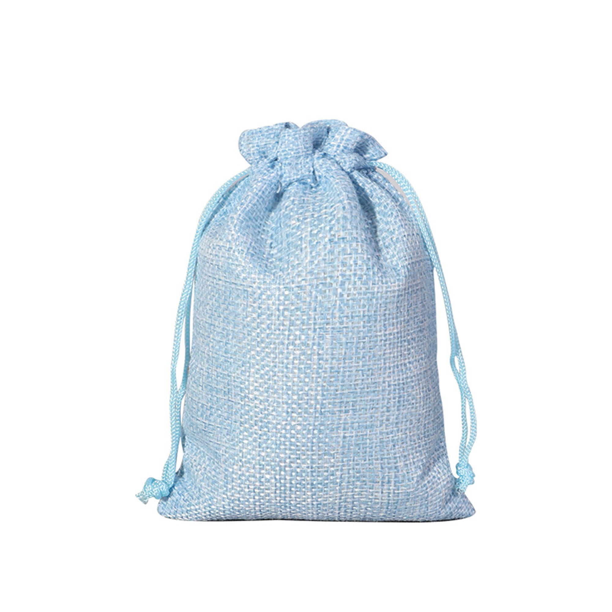 Customizable Logo Faux Linen Bags With Natural Style 1