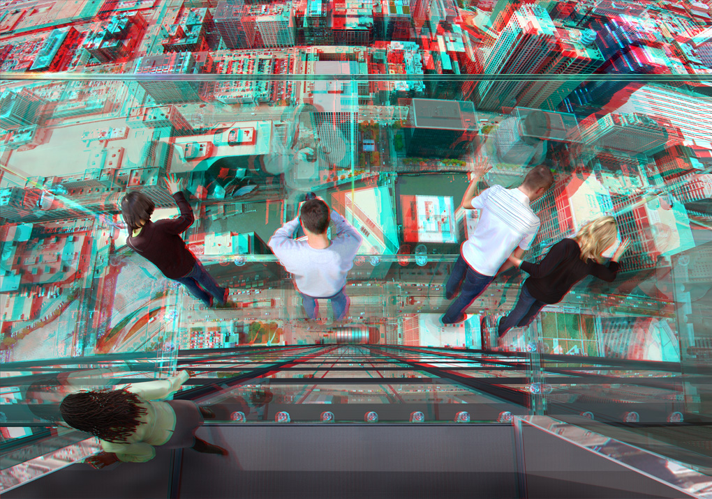 3D Glasses - Red/Cyan Lenses - Full Color Imprint 5