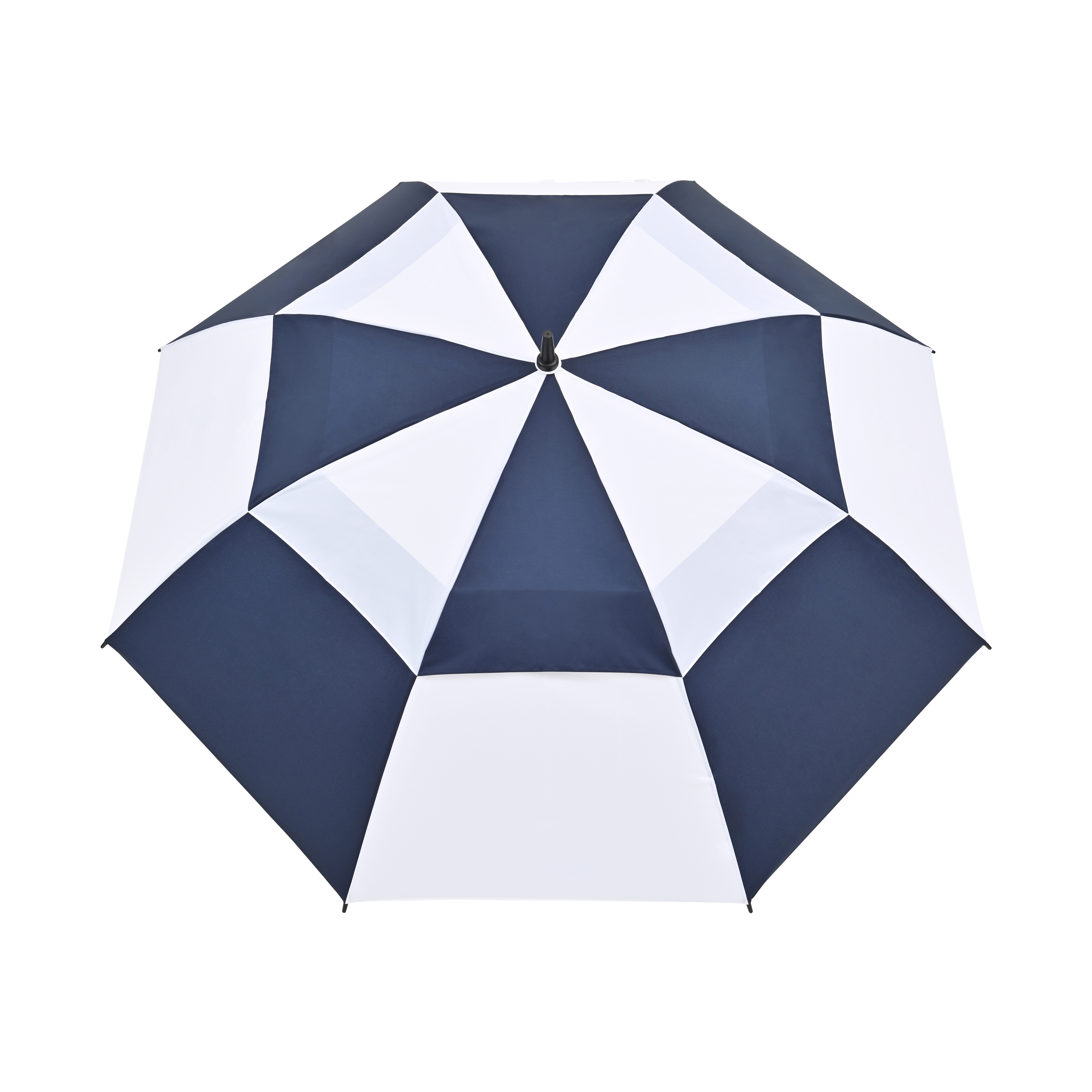 Elements 60" Recycled rPET Auto Open Dual Canopy Golf Umbrella 23